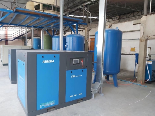 132kW 회전형 스크루 압축기 결합 구동 시스템