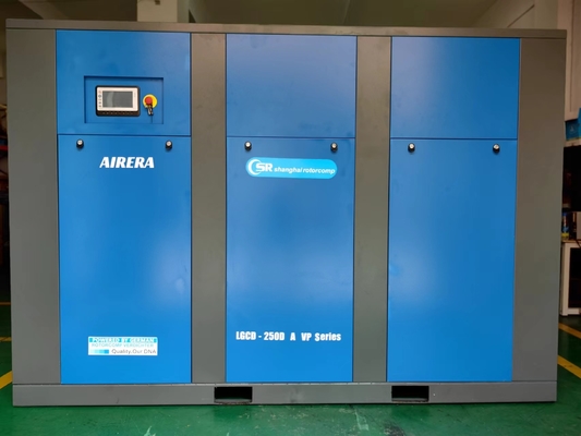 200KW VSD 나사 압축기 에너지 절감 고 효율성 및 소음 적