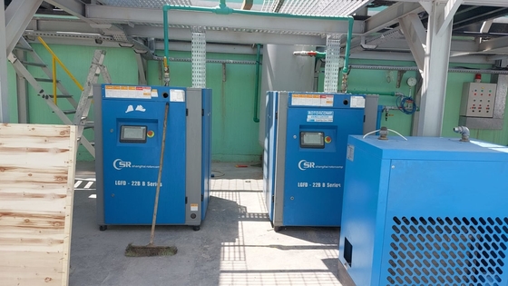 30% 에너지 절약 37kw/100hp VSD 나사 압축기 7-15bar