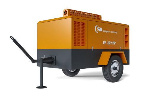 이동할 수 있는 나사 유형 디젤 엔진 공기 압축기 185 Cfm 260HP/1700rpm