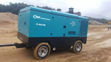커 민스 분사를 위한 이동할 수 있는 디젤 엔진 압축기/535Cfm 190Psi 디젤 엔진 압축기