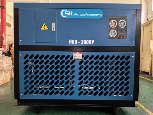 상하이 로터컴프 HDR-200HP 산업용 냉동식 에어 드라이어 (건조 용량 포함)