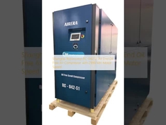 상하이 로토 콤 픽 RC-042 S1 에어 엔드 오일 무료 공기 압축기 2890 분 모터 속도